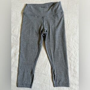 NOBULL Project High Rise Plush Tight 21” grey gray silver size Medium Women’s